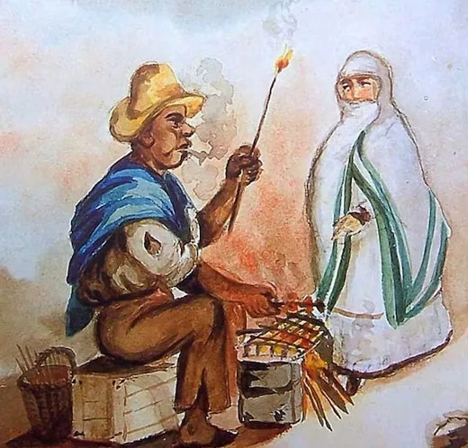 anticucho prehispánico