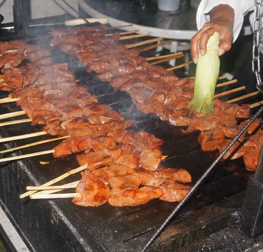 Preparación del Anticucho