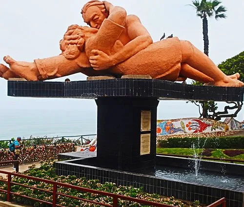El Beso en el Parque del Amor, Lima