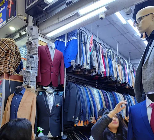 Variety of garments