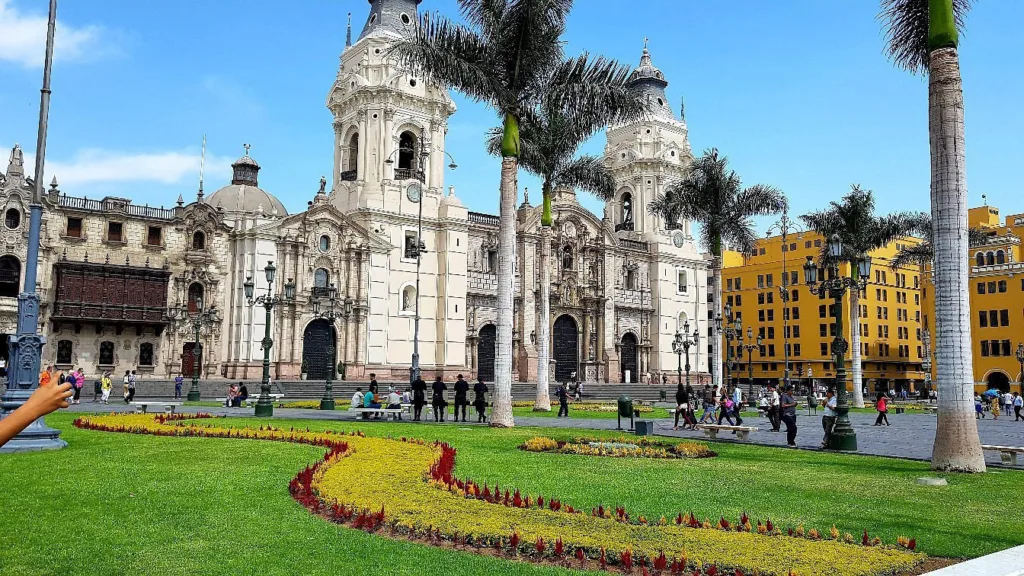 Plaza de armas de Lima