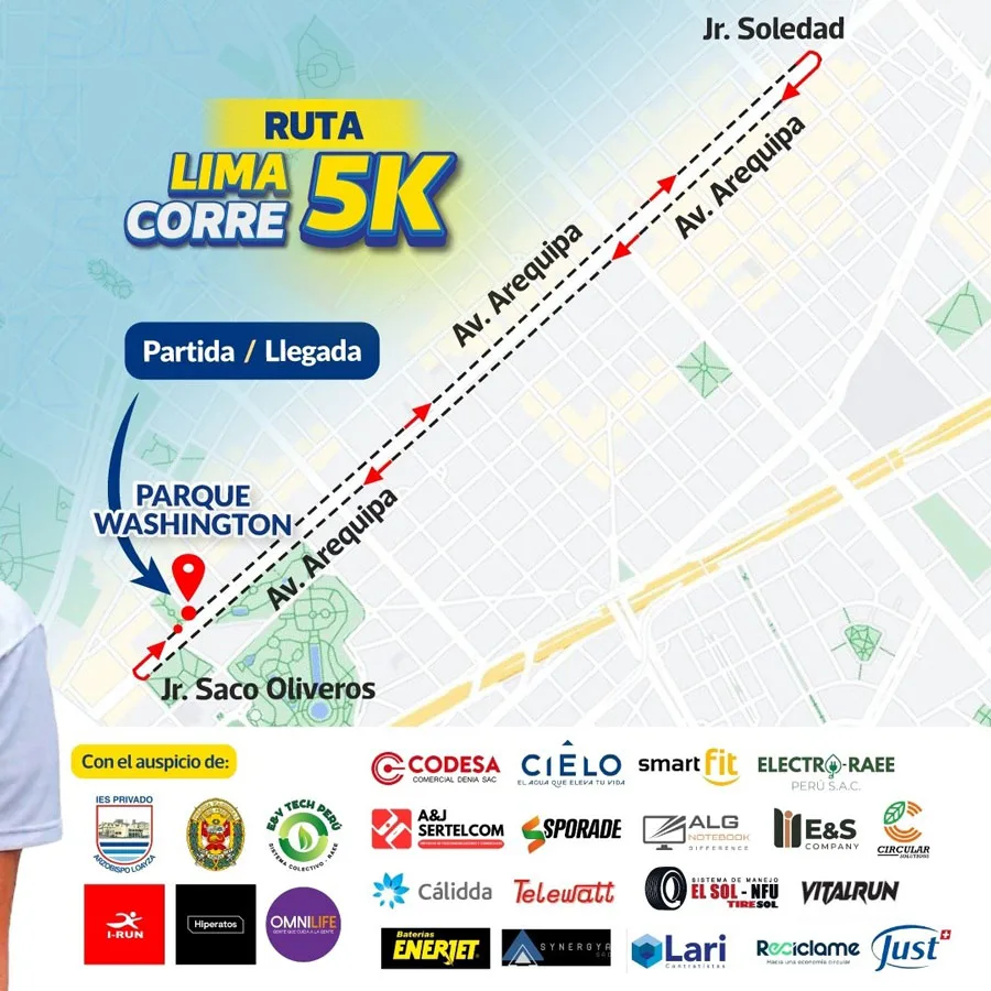 Ruta Lima Corre 5K, Por el día Mundial del Reciclaje