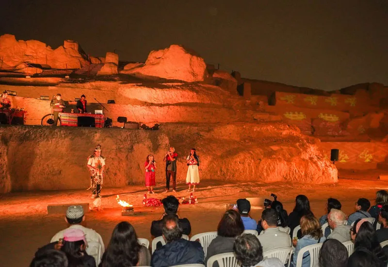 Ceremony at Huaca Huantille