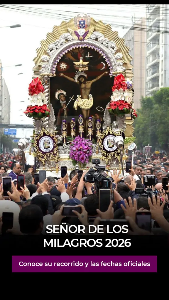 Estado Señor de los Milagros 2026