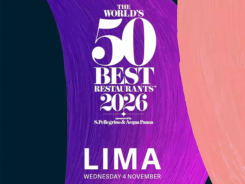 Lima sede de: The World's 50 Best Restaurants 2026.